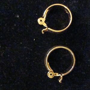 Vintage monet clip ons